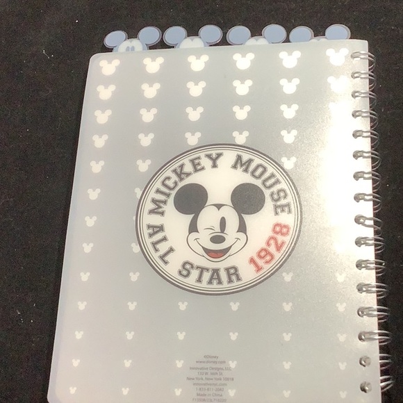Disney Mickey Mouse All Star 1928 Note Book with Tabs - Picture 2 of 4